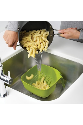 Joseph Joseph Dikdörtgen Kevgir - Yeşil