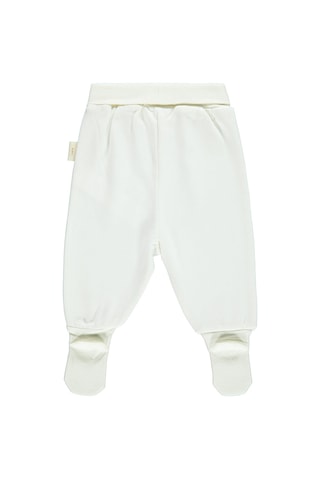 Civil Baby Bebek Organik Çoraptolon 1-9 Ay Ekru