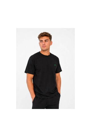Hzr Wear Erkek Grafik Baskılı Bisiklet Yaka %100 Pamuk Tişört Orta Kalın Unisex Tişört Siyah