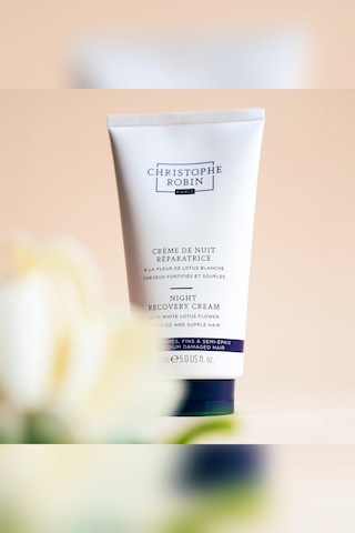 Christophe Robin White Lotus Flower Gece Onarıcı Saç Bakım Kremi 150ml