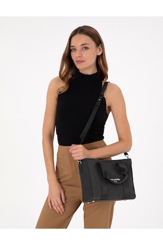 Pierre Cardin Kadın Siyah Çanta 50304203-vr046 Siyah
