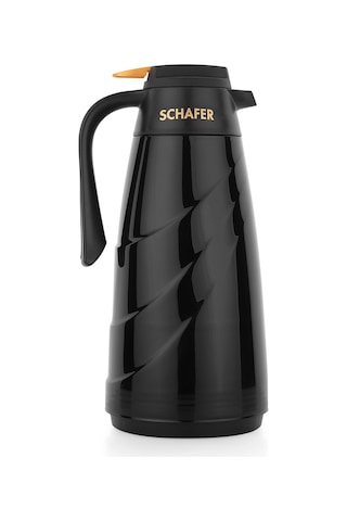 Schafer Kitchenhouse Mimoza Cam Termos 1,5 L-siyah/gold Siyah