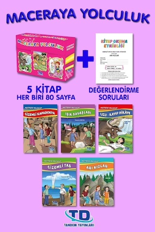 Tandem 3. 4. Sınıf Maceraya Yolculuk 5 Kitap