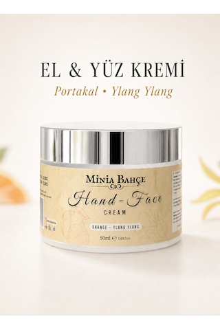 Minia Bahçe Portakal & Ylang Ylang El ve Yüz Kremi 50 ML