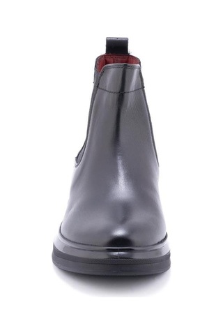 Marcomen 18336 İthal Taban Lastikli Chelsi Deri Erkek Bot Siyah