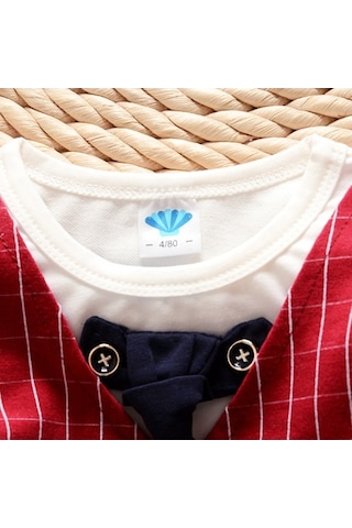 Novahub Toksik Olmayan Bebek Yeleği Takımı - Kırmızı, 100 Cm, Hafif Ve Konforlu