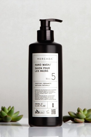Mercada Siyah No 5 Purifying And Soothing Hand Wash 380 Ml Bergamot Ve Patçuli Özlü El Sabunu
