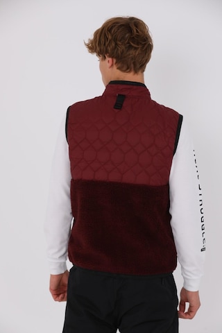 Maraton Regular Erkek Dik Yaka Bordo- Yelek Bordo-
