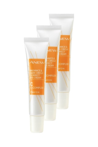 Avon Anew Radiance Koyu Halkalar İçin Göz Kremi 3 x 15 ML