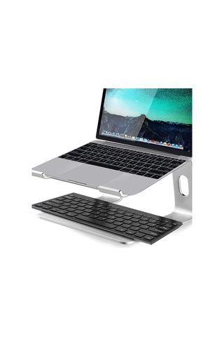 M5 Alüminyum Ergonomik Katlanır Macbook Uyumlu Bilgisayar Standı Bilgisayar Yükseltici 10 17 İnç Sku: Smg8690010068224