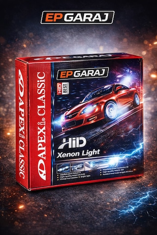 Üniversal Bütün Araçlara Uyumlu 9005 Hb3 35w 8000k Hıd Xenon Far Seti