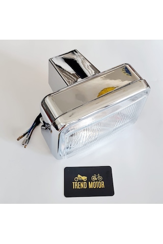 Cg Far Nikel Çizgili Cam - Cg Kuba Asya Agk Motosiklet