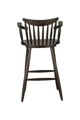 Hudson Ahşap Bar Sandalyesi Kahverengi