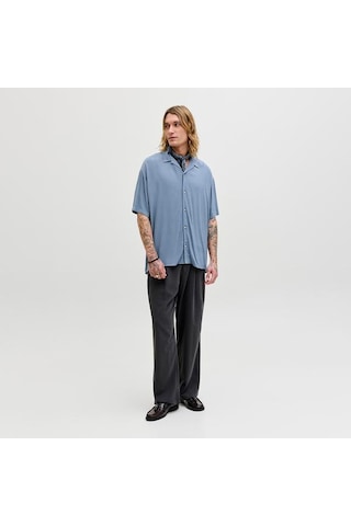 Jack & Jones Jack&jones Jeff Resort Solid Erkek Mavi Gömlek Mavi