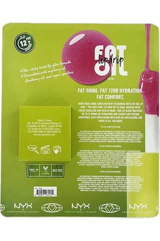 Nyx Fat Oil Lip Drip Nemlendirici Dudak Yağı Set 3x4.8ml Diğer