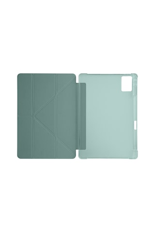 Lenovo Idea Tab Plus 12.1 Tablet Kılıf Kalem Bölmeli Standlı Uyku Modlu Lüx Smart Cover Kapaklı Kılıf