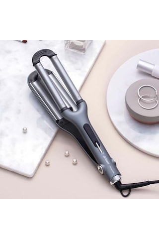 Ar5079 Trendcare Seramik Saç Maşası 16 Mm, 9 Kademeli Isı Ayarlı Wag Maşa, Antrasit
