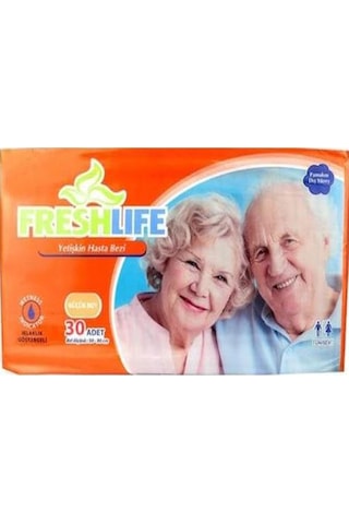 Freshlife Belbantlı Hasta Bezi Küçük Boy S 30'Lu