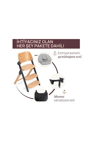 Chicco Meravıglıa Mama Sandalyesi Ebony 04087149310000