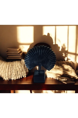 Kırılmaz Polyester,midye Kabuğu Desenli Biblo