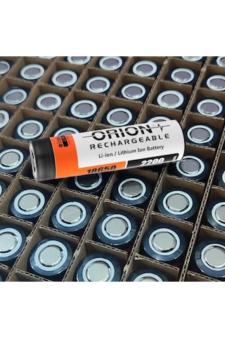 100 Adet Orion 2200 Mah Li-ion Şarjlı Pil