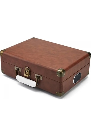 Gpo Attache Case Vintage Retro Pikap Kahverengi