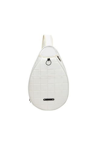 Suntek Tenis Raketi Omuz Çantası Dış Mekan Spor Beyaz