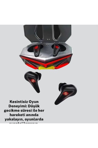 Led Işıklı Kablosuz Kulaklık Ergonomik Tasarım Yeni Nesil 00