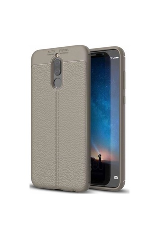 Huawei Mate 10 Lite Deri Görünümlü Lux Niss Silikon Kilif 457122324