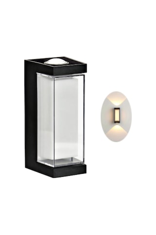 Maxled Dış Mekan Led Aplik 3000k Mx-4350 Siyah