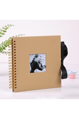8 İnç Dıy Scrapbook Sevgililer Günü Hediyeleri Düğün Ziyaretçi Defteri Craft Kağıt Yıldönümü Seyahat Hafıza Scrapbooking Fotoğraf Albümü Sığır Derisi