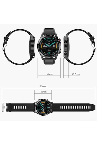 Geeksen 1.3 " Ekranlı Multifonksiyonel Akıllı Saat(İthalatçı Garantili)