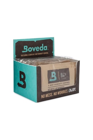 Boveda 84 60g Humidor Puro Kutusu Nemlendirici 12li Paket Saf Su Ve Jel Hediyeli