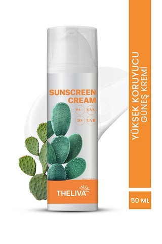 Güneş Kremi Spf 50 Nemlendirici Vücut Yüz Güneş Kremi 50ml