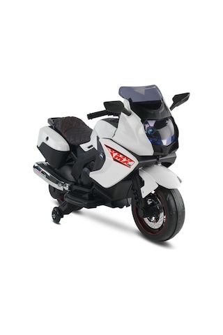 438 Xmx Akülü Motor 12 Volt Beyaz