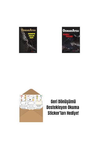 Cennete Açılan Kapı Cep Boy + Kanlı Pazar Cep Boy + Okuma Sticker'ları