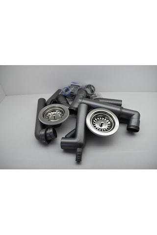 Evye Sifon Takimi Franke Uyumlu Ve Dominox 1,5 Gözlü Büyük Kafa Taşmali - 361562134