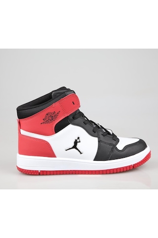 Cool Haykat Boğazlı Grs Siyah-kırmızı Unisex Sneakers Siyah - Kırmızı