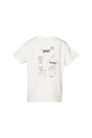 Hummel Çocuk Tişört Peter Oversize Beyaz