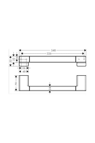Hansgrohe Addstoris Tutamak Krom 41744000 Krom