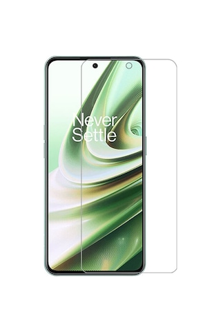 Microcase Oneplus 10R Tempered Glass Cam Ekran Koruyucu