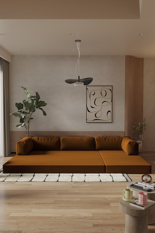 Modalife Legoom Köşe Açılır Yatak Olabilen, Aktivite Koltuğu-kiremit