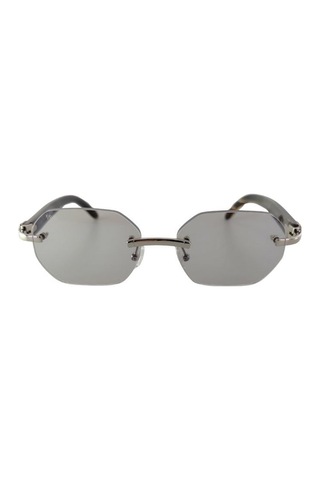 Katsuo Horn 4 Unisex Güneş Gözlüğü Siyah