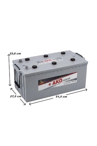 Ako Prestige 12v 230ah 1220a Start Stop Efb Akü