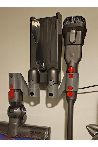 Dyson Uyumlu Süpürge Aksesuarları Duvar Askı Aparatı-409