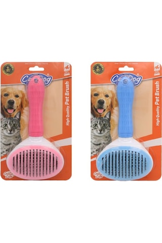 Cat/Doglife Kedi Ve Köpekler İçin Kalın Telli Basmalı Fırça