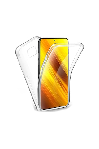 Xiaomi Poco X3 Kılıf Zore Enjoy Kapak Renksiz