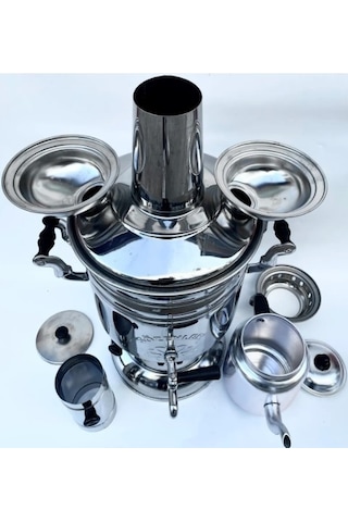 Sözenler MASS 6 L Demlikli Kömürlü Semaver