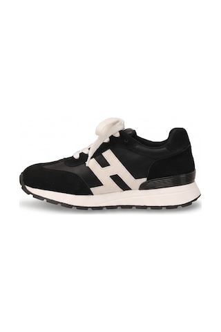 Ayakkabı Fuarı Elit Hml262-1135 Kadın Klasik Sneaker Siyah