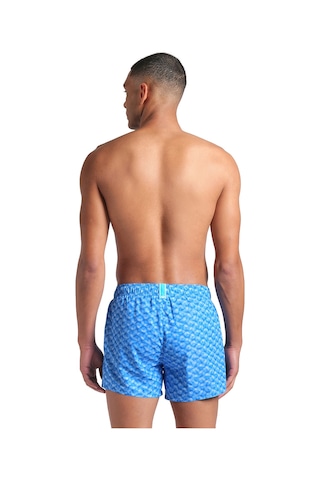Arena Water Prints Beach X-short Ao Erkek Mavi Deniz Şortu 008928710 Mavi